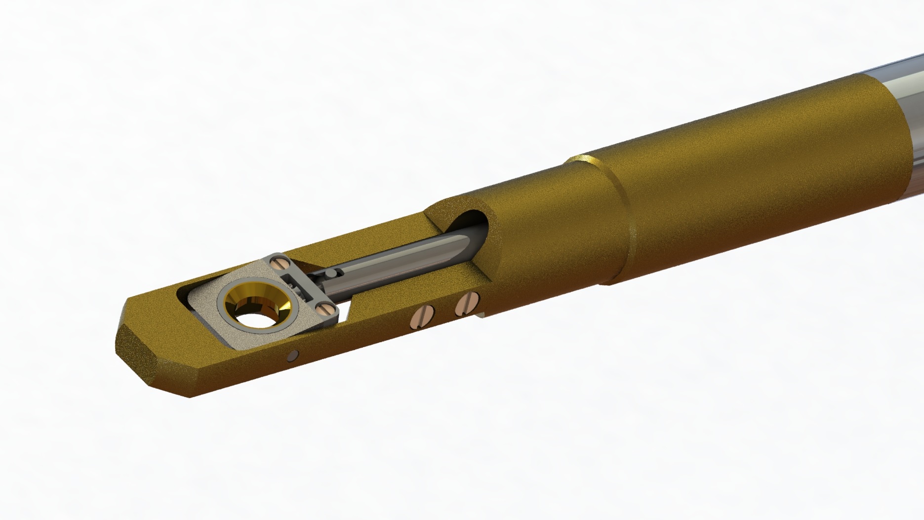 透射电镜360°水平旋转样品杆